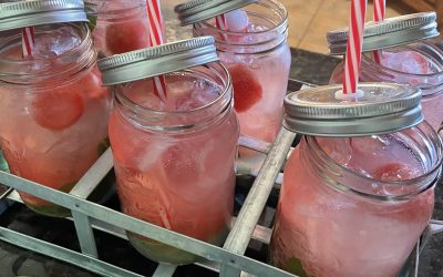 Summer Watermelon Mojitos